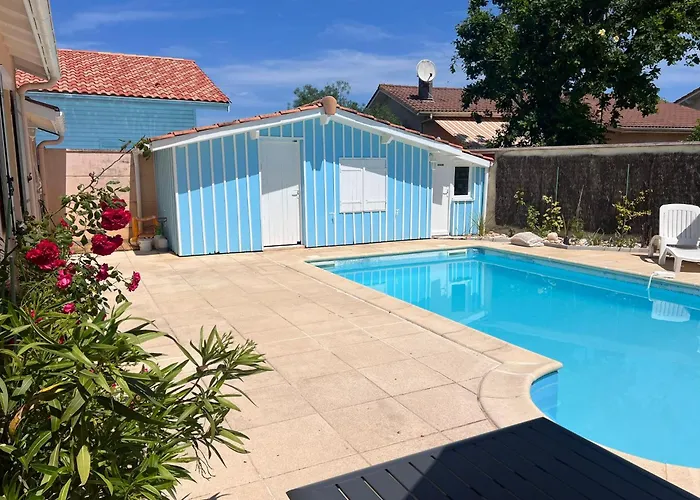 Maison Avec Piscine Quartier Pinede De Conteau La Teste-de-Buch